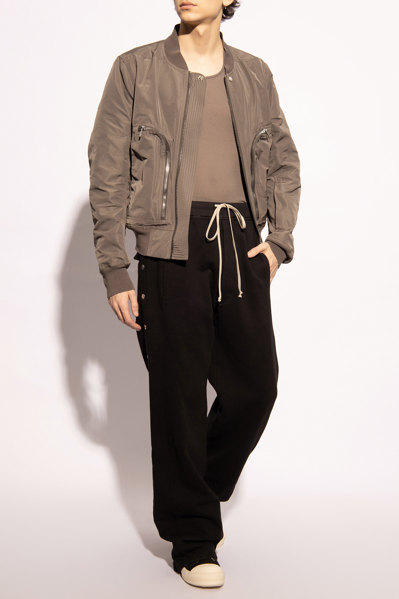 Black 'Punisher Pants' sweatpants Rick Owens DRKSHDW
